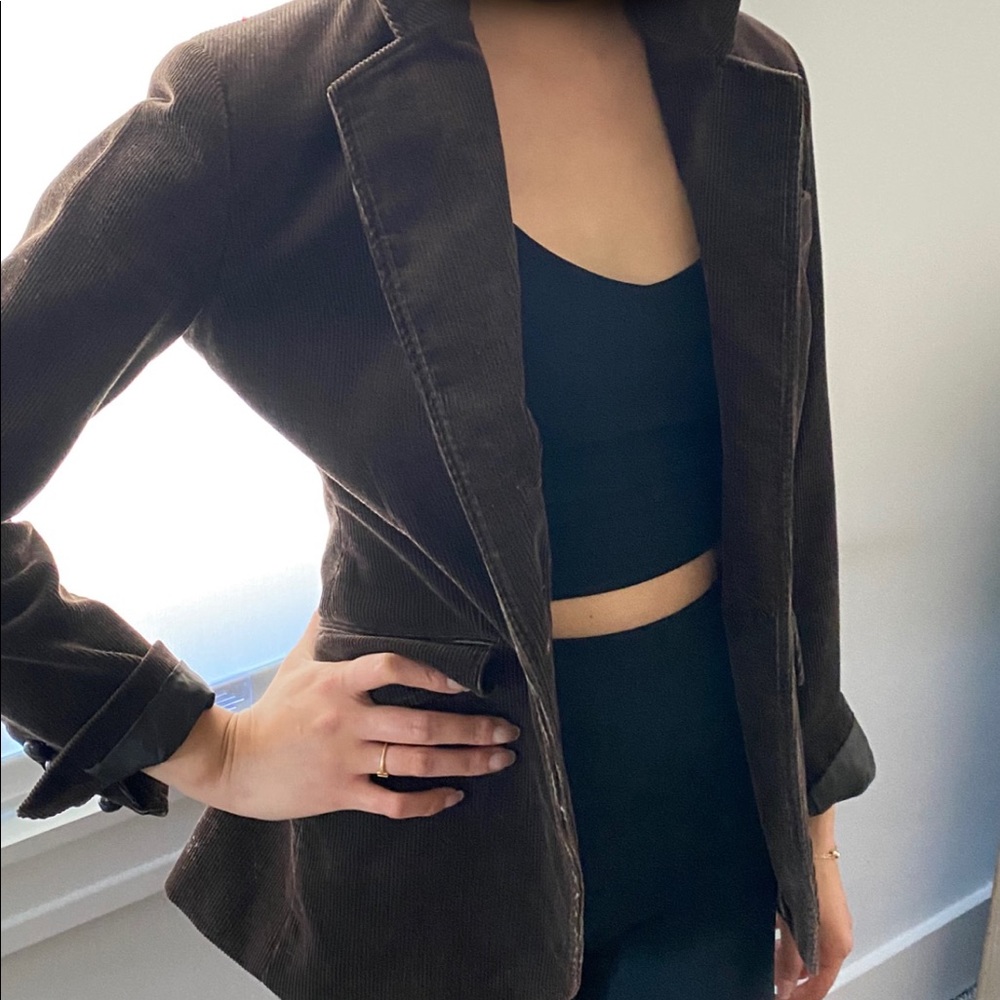 J Crew brown jacket